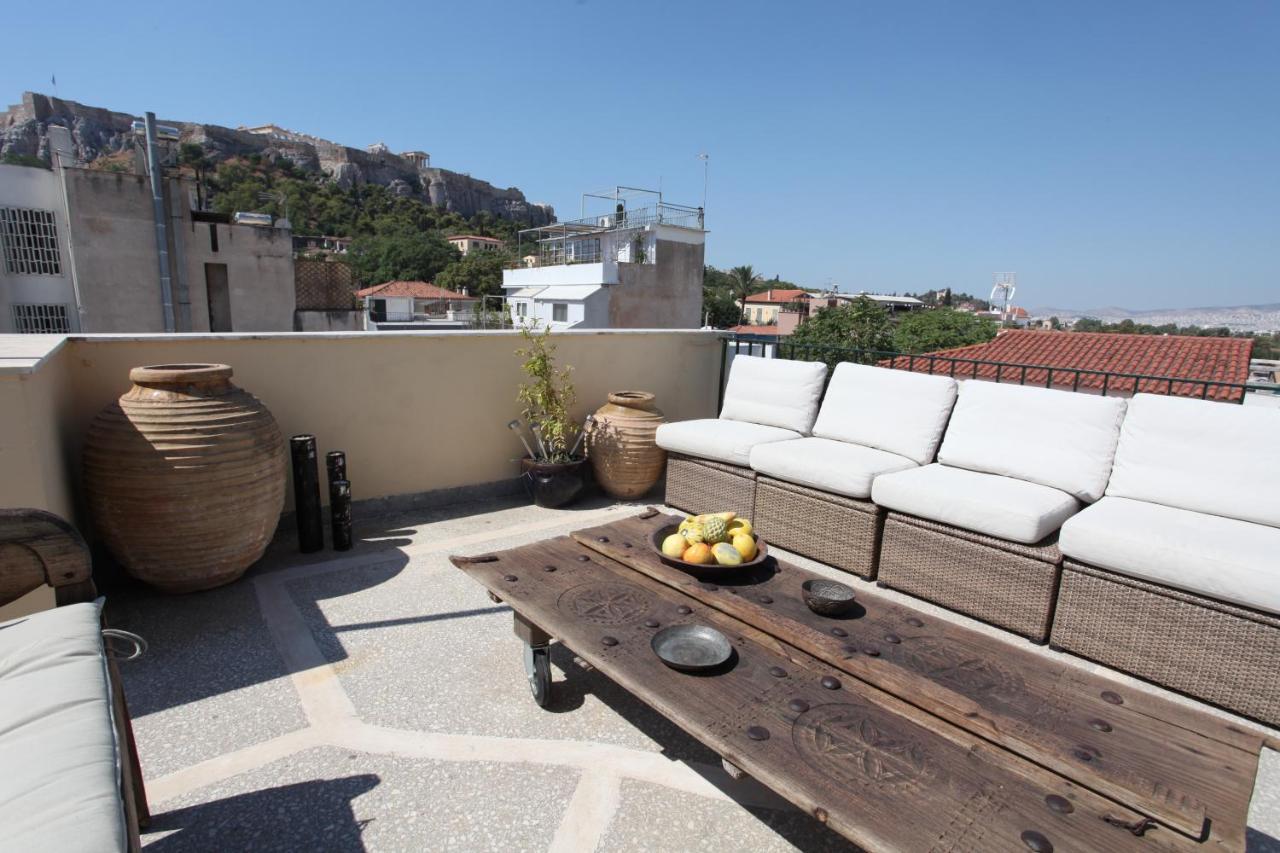 Plaka Two-Storey Penhouse With Acropolis Views Pl6 เอเธนส์ ภายนอก รูปภาพ