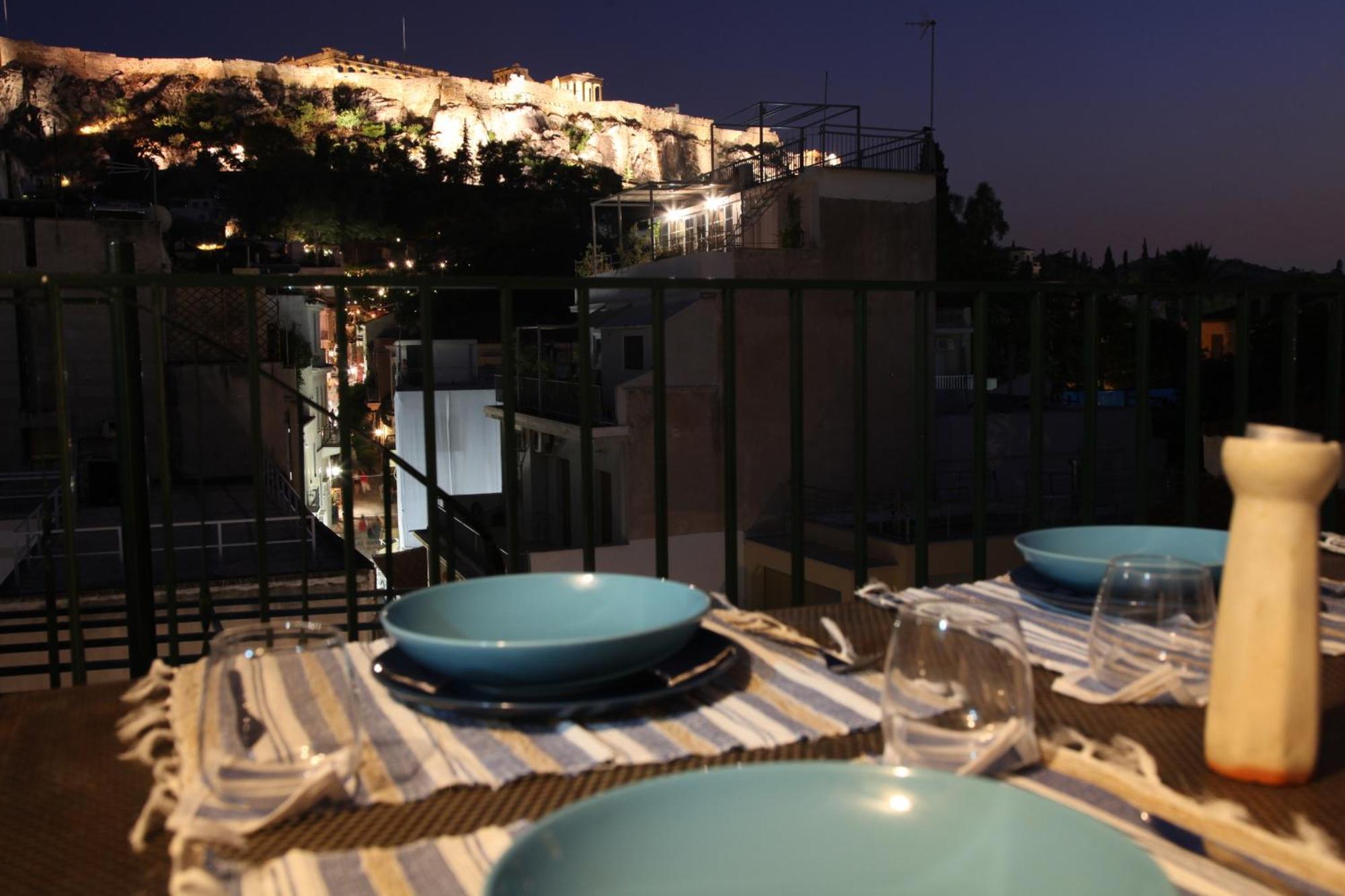 Plaka Two-Storey Penhouse With Acropolis Views Pl6 เอเธนส์ ภายนอก รูปภาพ